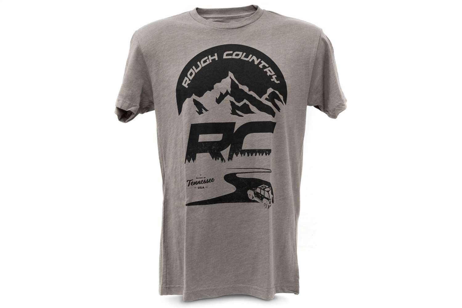 84095XL T-Shirt; RC Mountains; Warm Gray; XL;