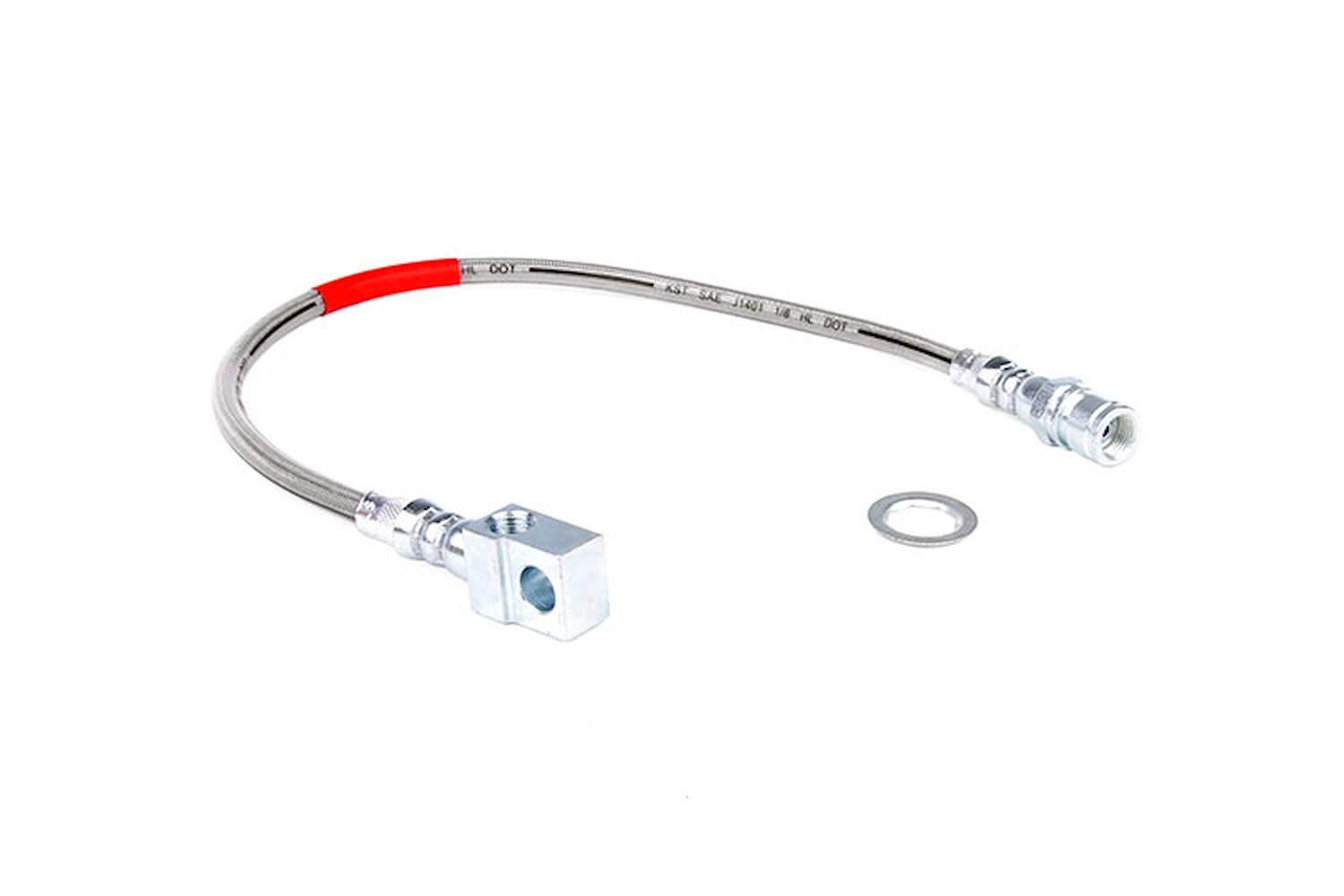89335S Rear Extended Stainless Steel Brake Line for 4-6-inch Lifts