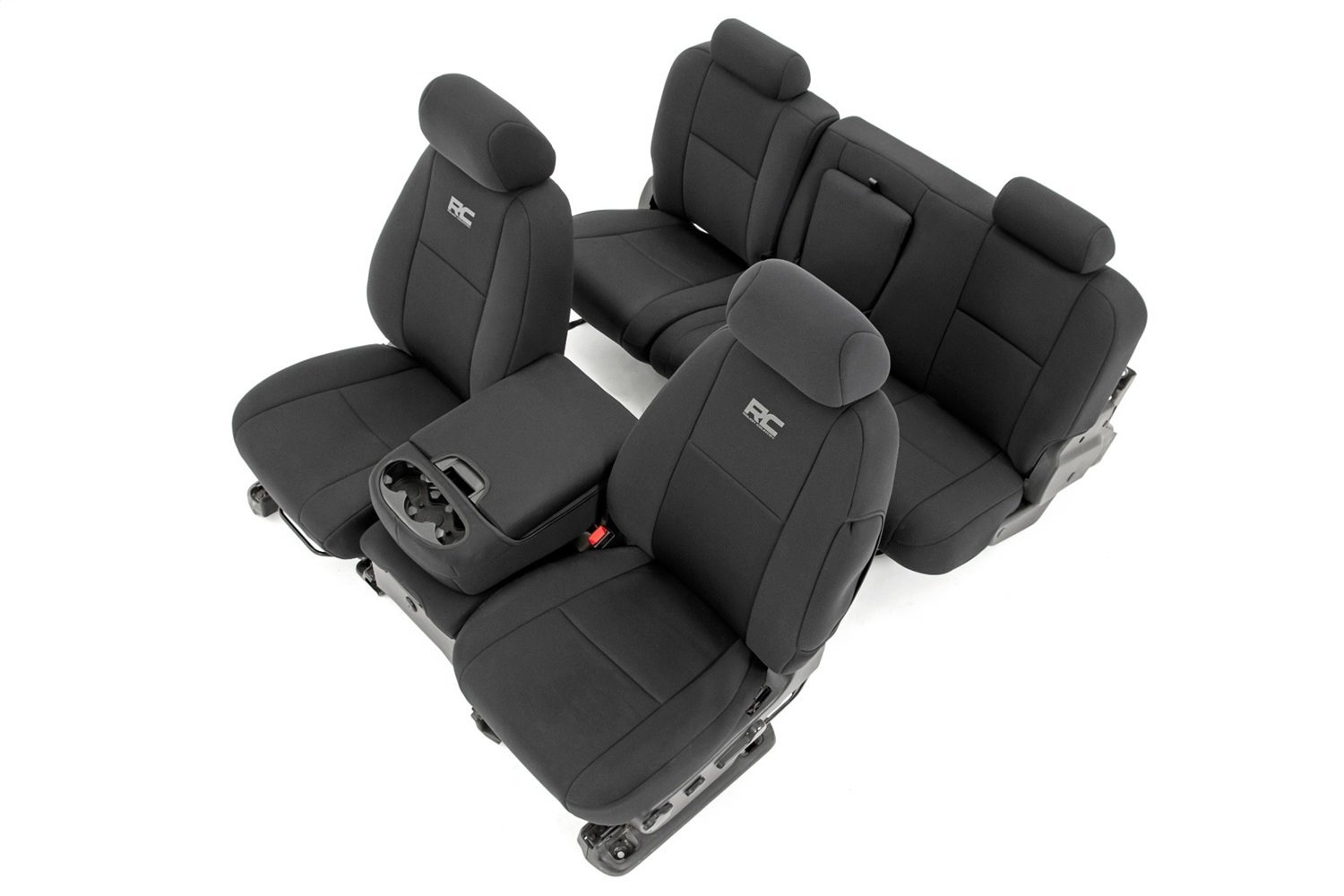 91033 GM Neoprene Front and Rear Seat Covers;