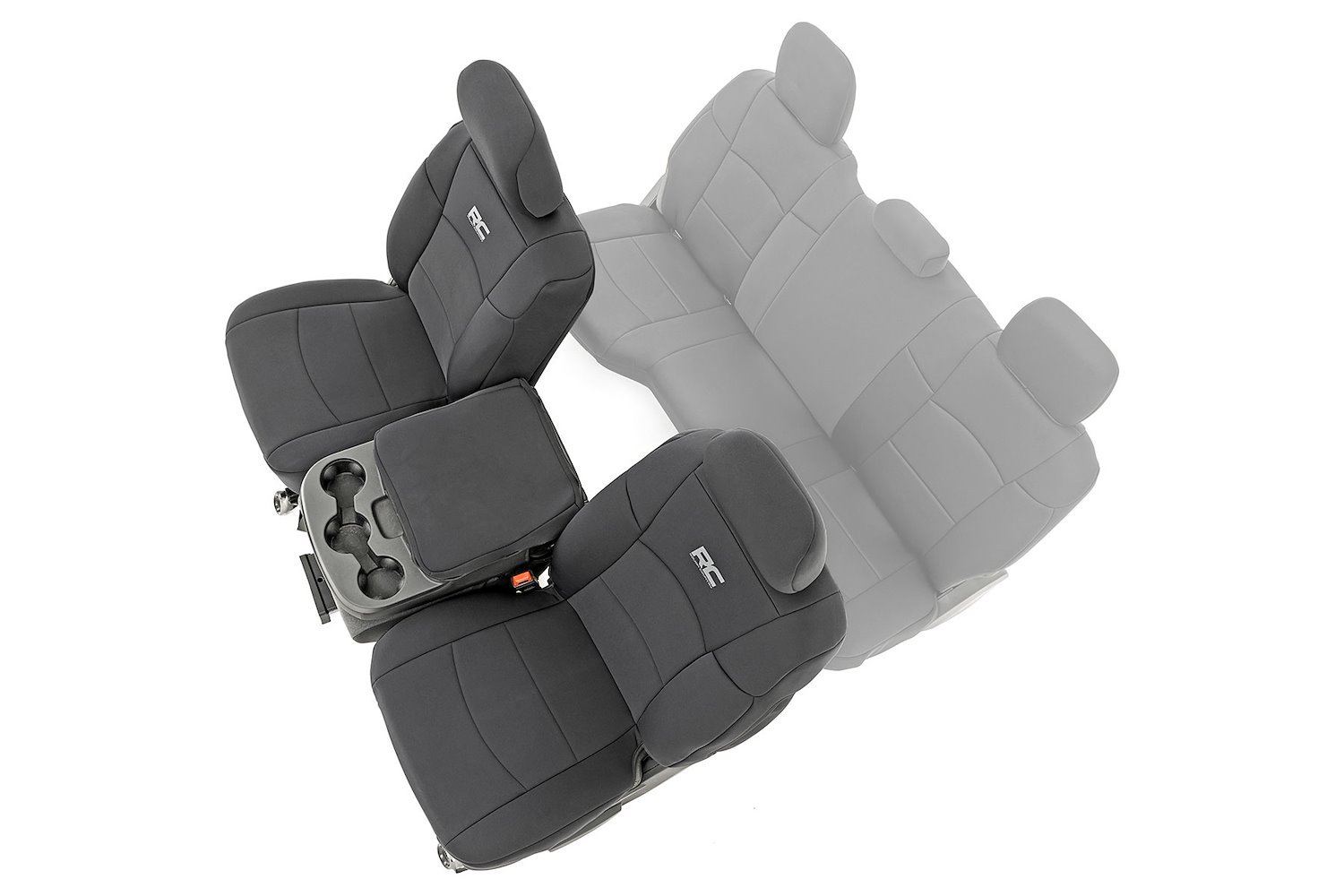 91042 Seat Covers, Bucket Seats, FR, Ram 2500 2WD/4WD (2019-2023)