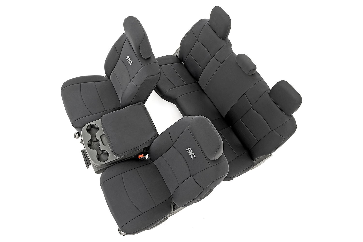 91044 Seat Covers, FR & RR, 60/40 Rear