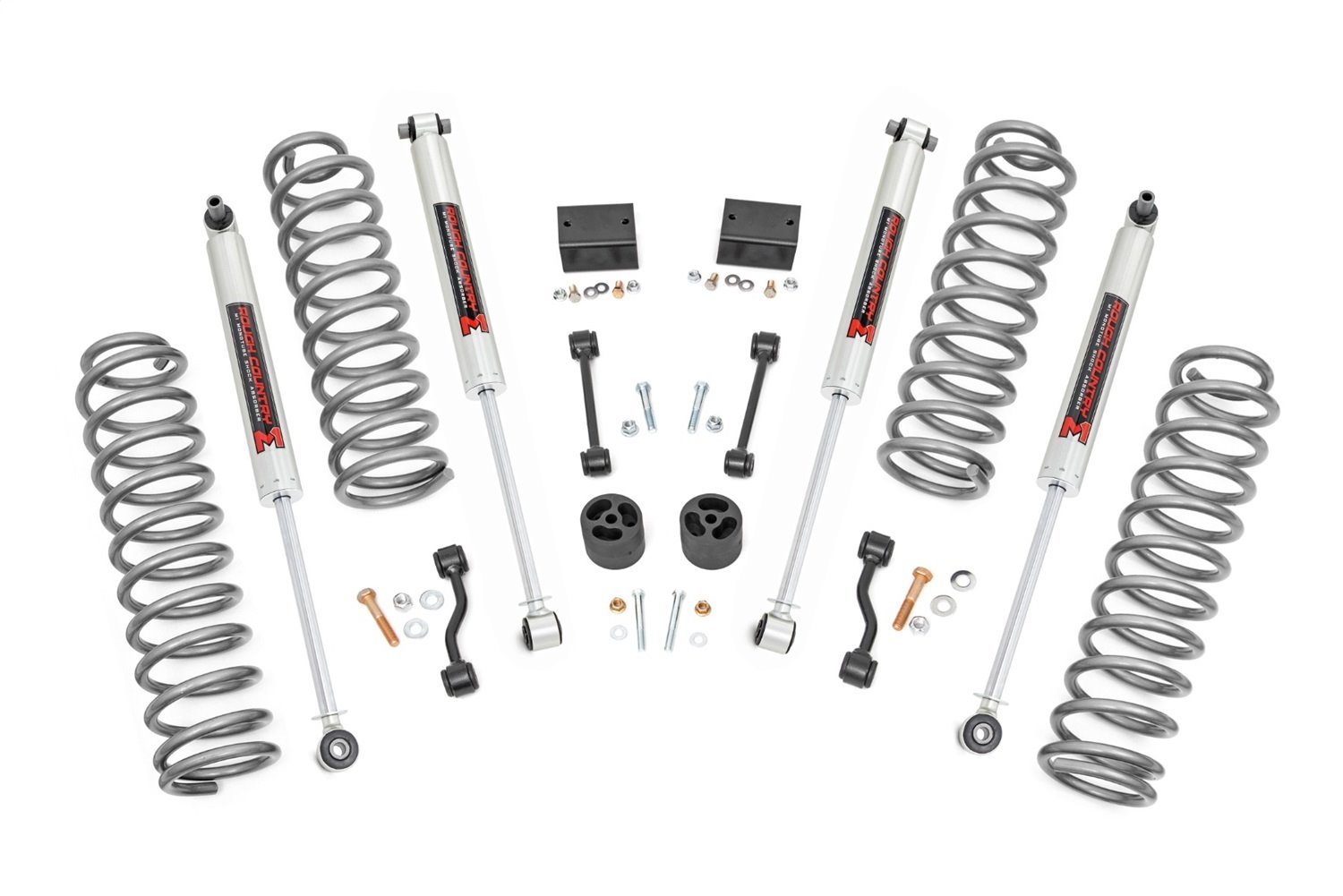 91340 2.5 in. Lift Kit, Coils, M1, Jeep Wrangler JL 4WD (2018-2023)