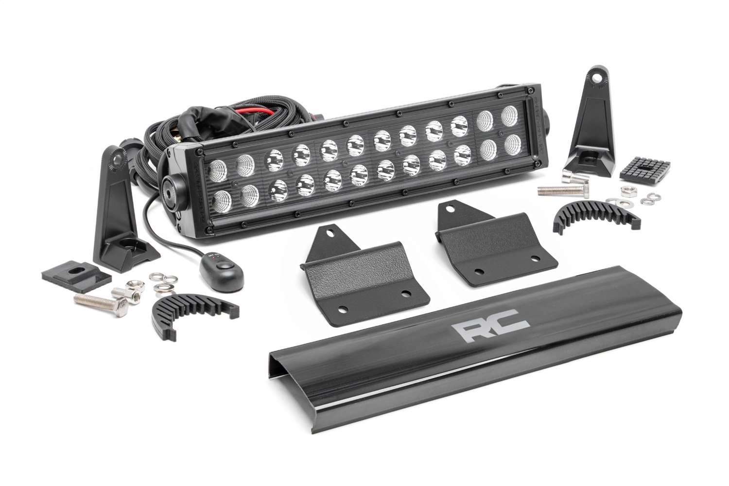 95009 12" LED Light Kit, Hood Mount, Dual Row, Intimidator GC1K/GC1K Crew (18-22)