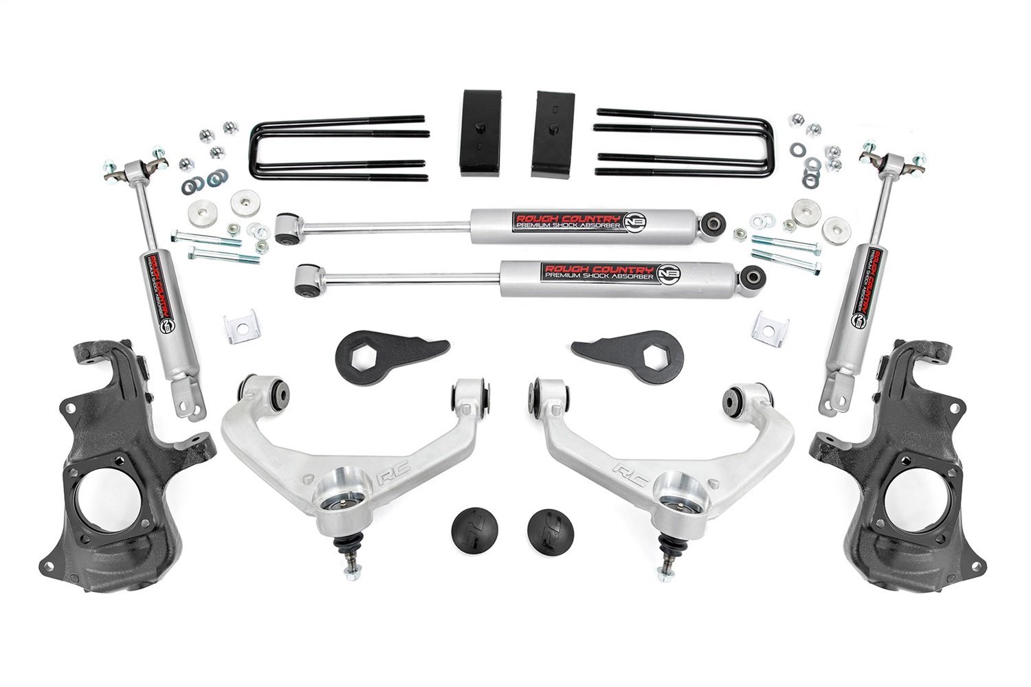 95730 3.5 in. Lift Kit, Knuckle, Chevy/GMC 2500HD/3500HD (11-19)