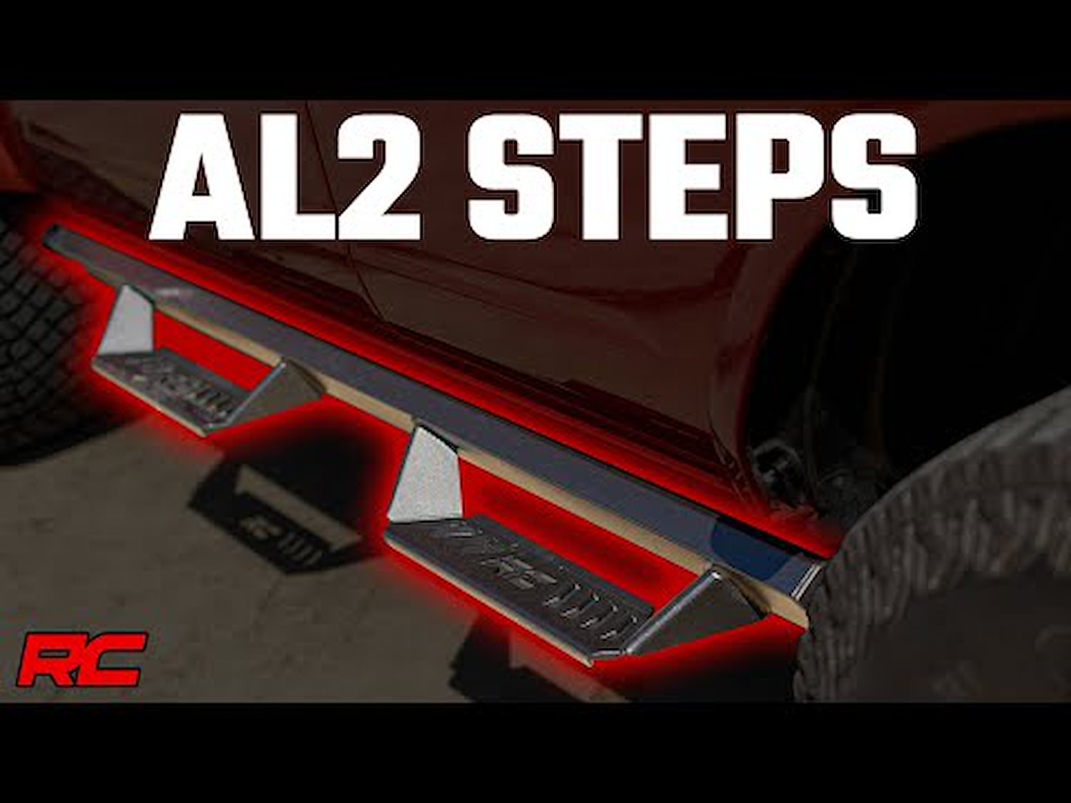AL320225 AL2 Drop Steps, 4-Door, Ford Bronco 4WD