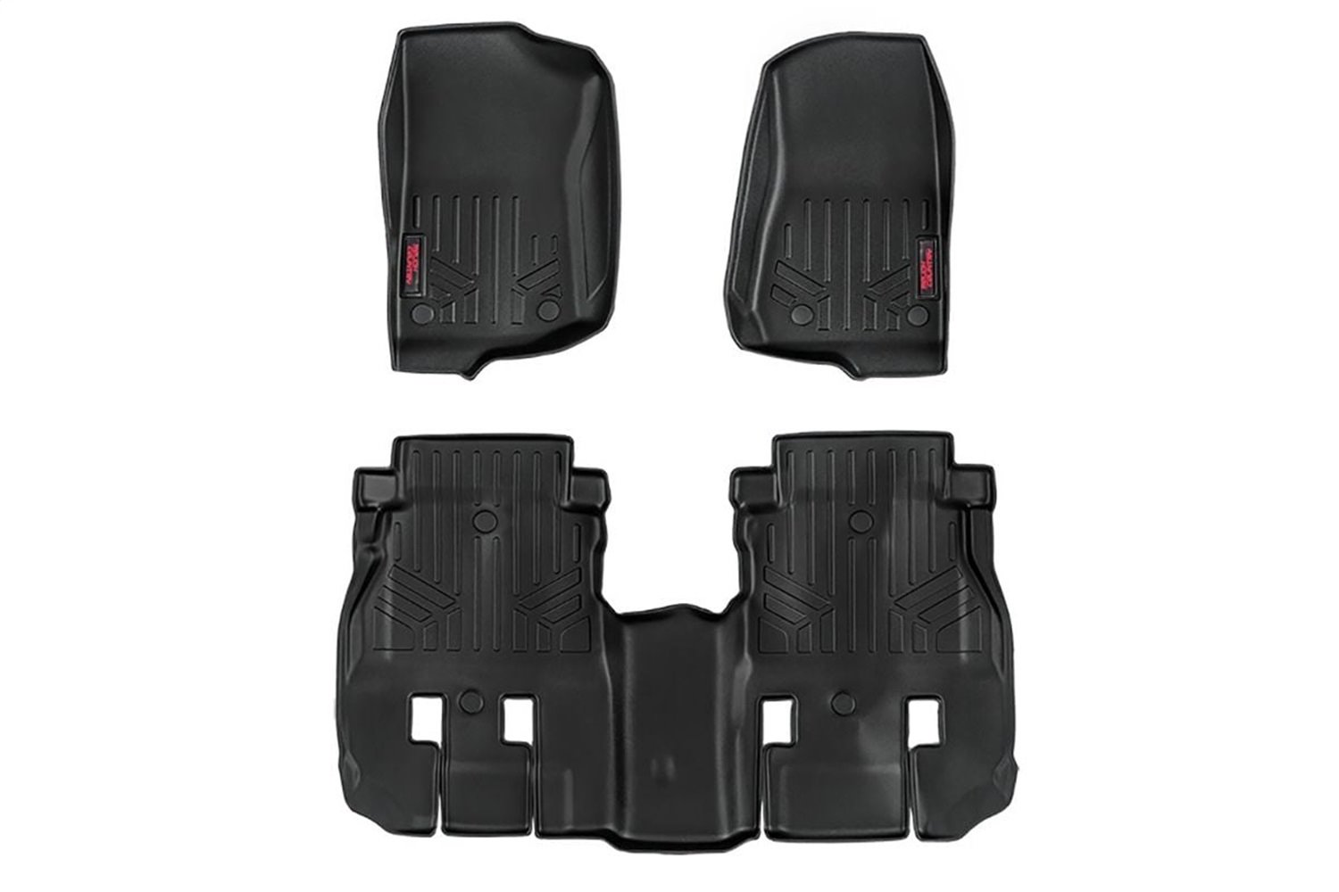 M-60112 Heavy Duty Floor Mats; Front and Rear;