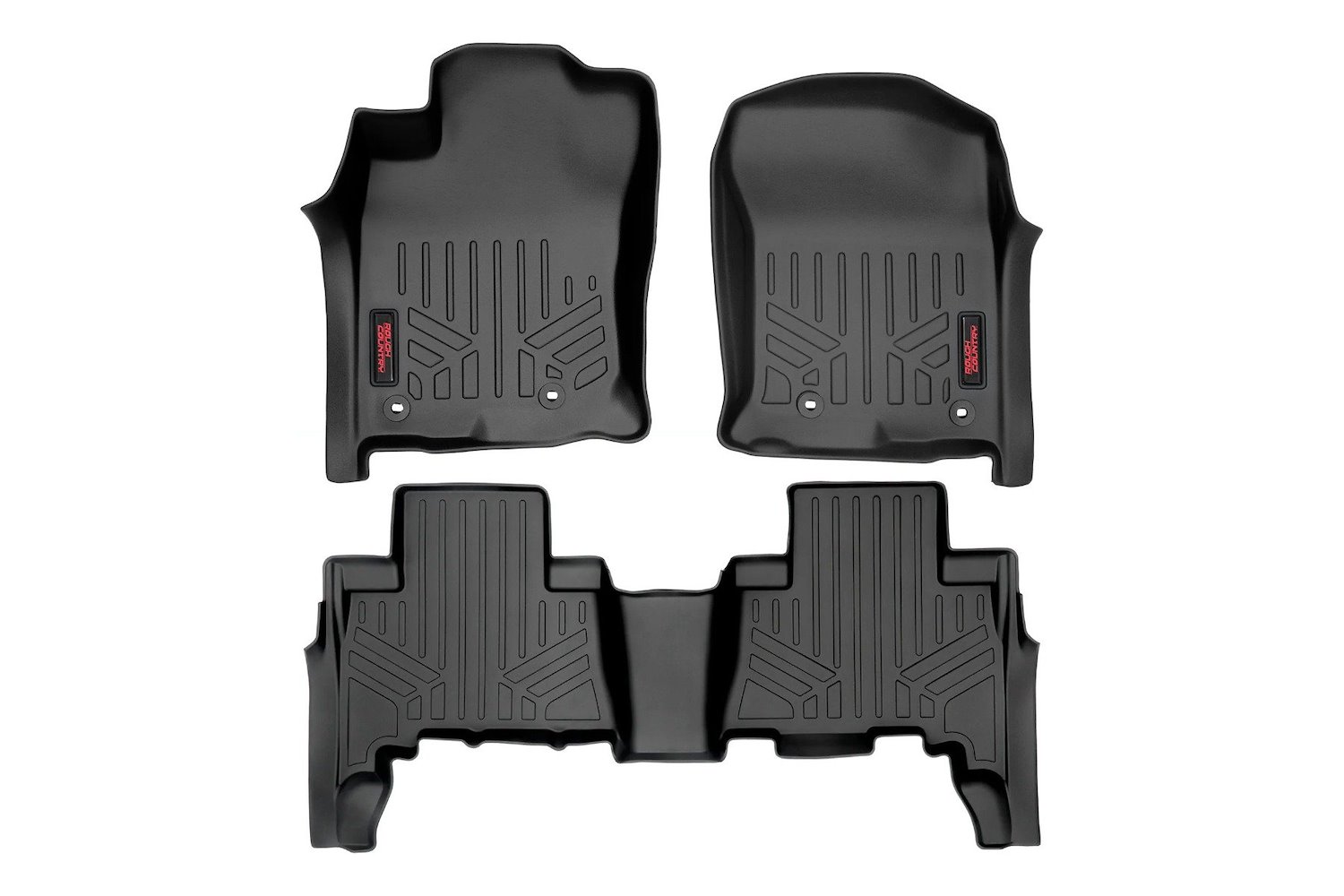 M-71313 Heavy Duty Floor Mats; Front And Rear; 2 Rows;