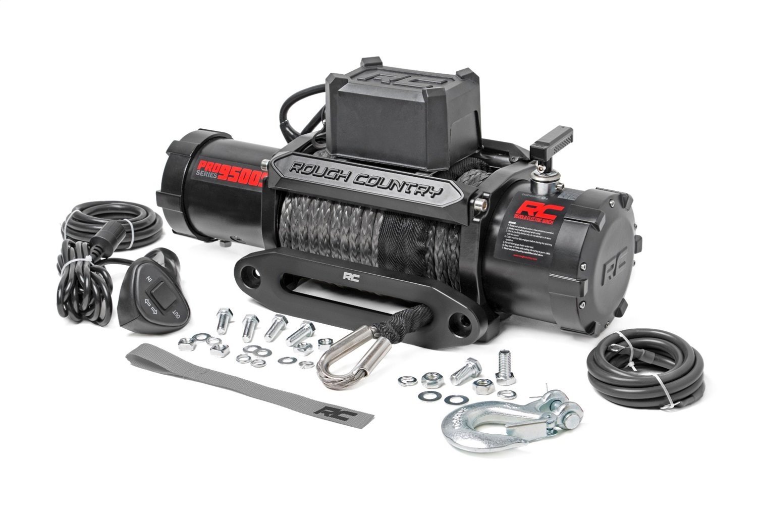 PRO9500S 9,500-Lb PRO Series Electric Winch w/ Synthetic Rope