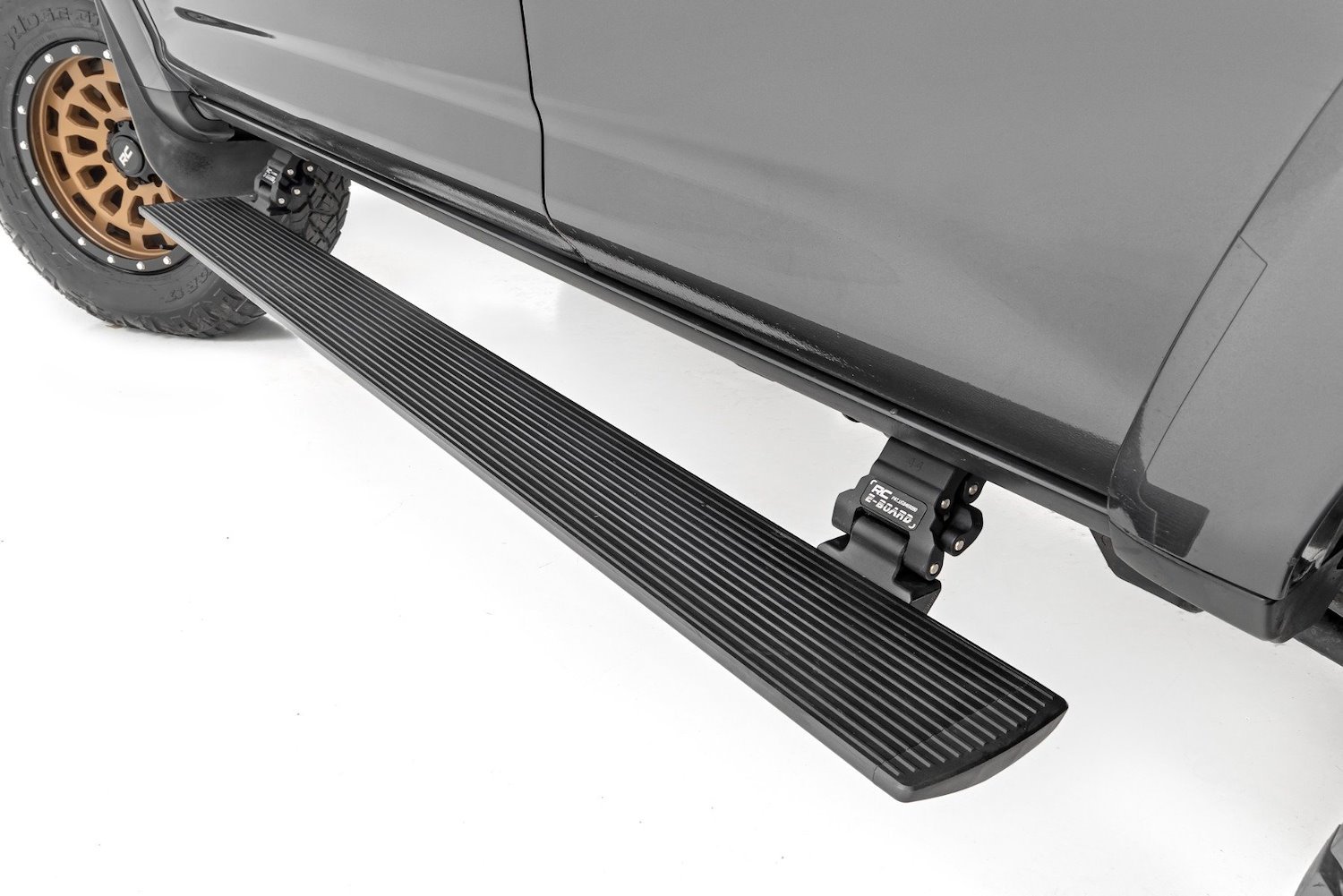 PSR621510 Running Boards; Power; Lighted; 4 Steps; 600 Ibs Weight Rating;