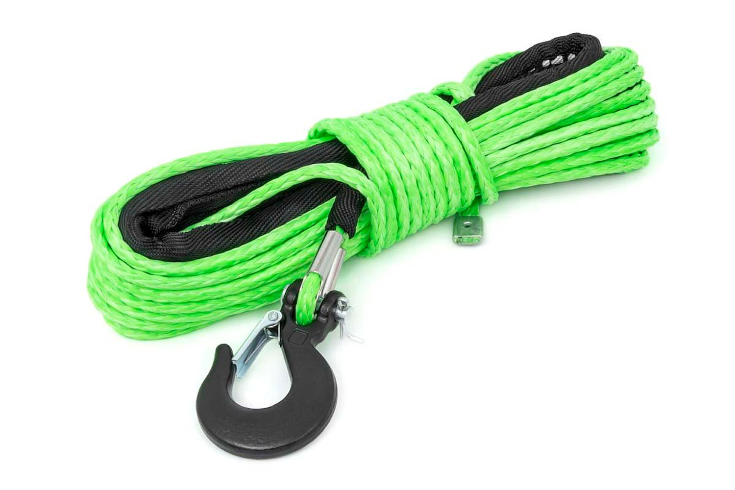 RS142 Green 1/4in Synthetic Winch Rope, UTV, ATV