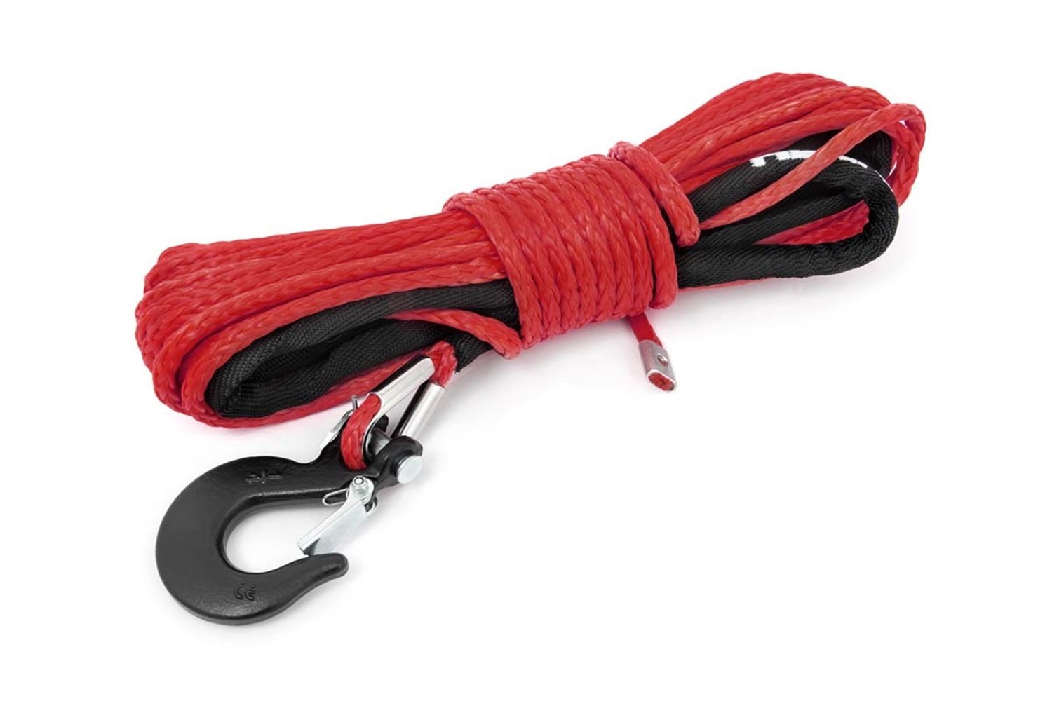 RS161 Red 1/4in Synthetic Winch Rope; UTV, ATV