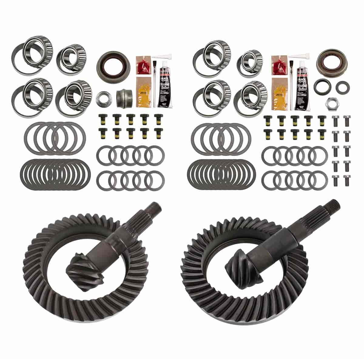 Complete Front and Rear Differential Ring & Pinion