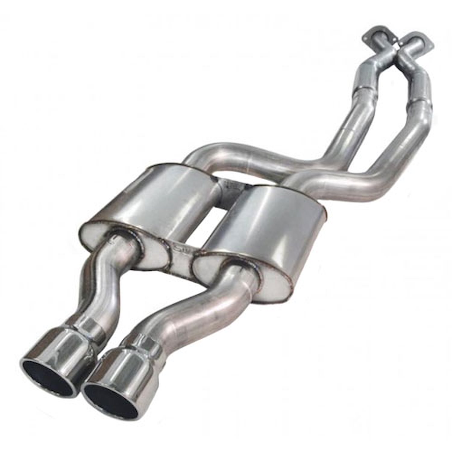 2006-2010 Jeep 6.1L 5.7L Hemi SRT8/ RT 304 SS 3 mandrel bent exhaust system includes X-Pipe 2 20 lon