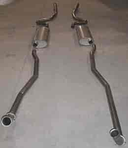 Manifold-Back Exhaust System 1968-72 BB Chevelle