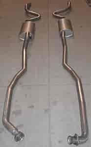 Manifold-Back Exhaust System 1968-72 SB Chevelle