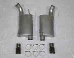 Axle-Back Exhaust System 2005-08 Mustang GT 4.6L