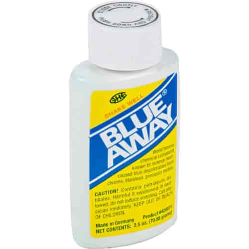 Blue Away Exhaust Cleaner 2.5 OZ Bottle