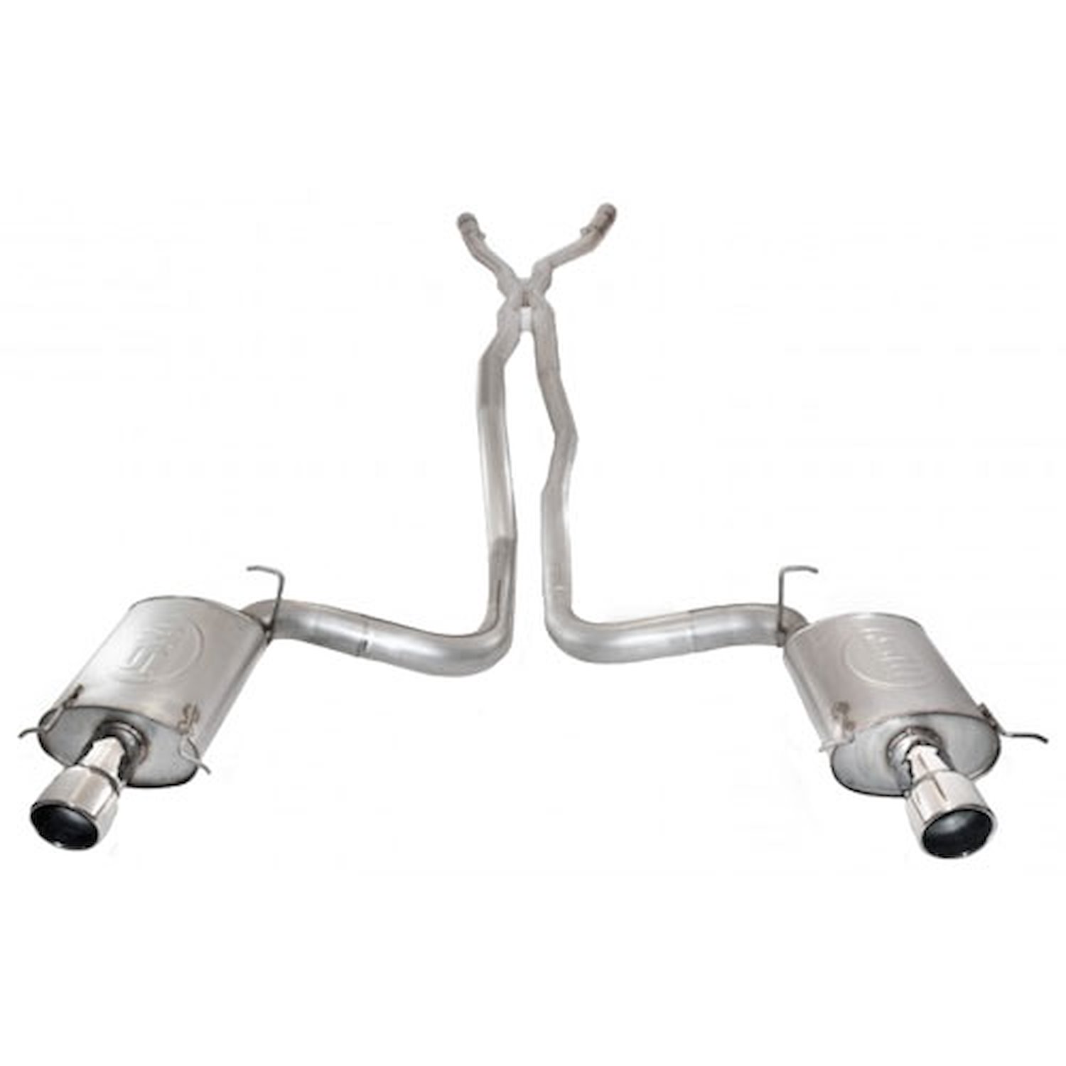 2004-2007 Cadillac CTS-V performance 304 stainless steel exhaust system with X-pipe for use with Sta