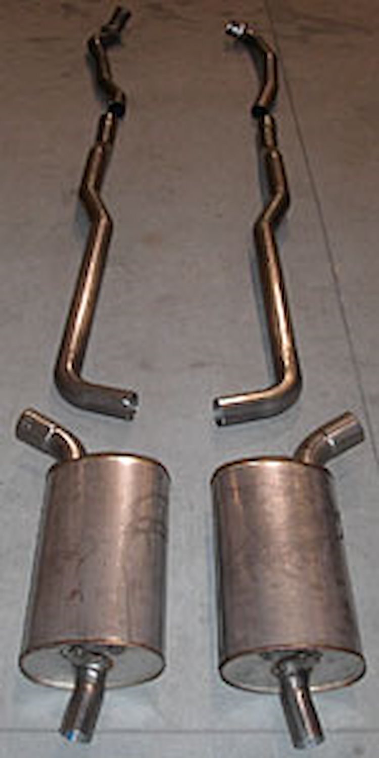 Manifold-Back Exhaust System 1968-69 BB Corvette (Automatic)