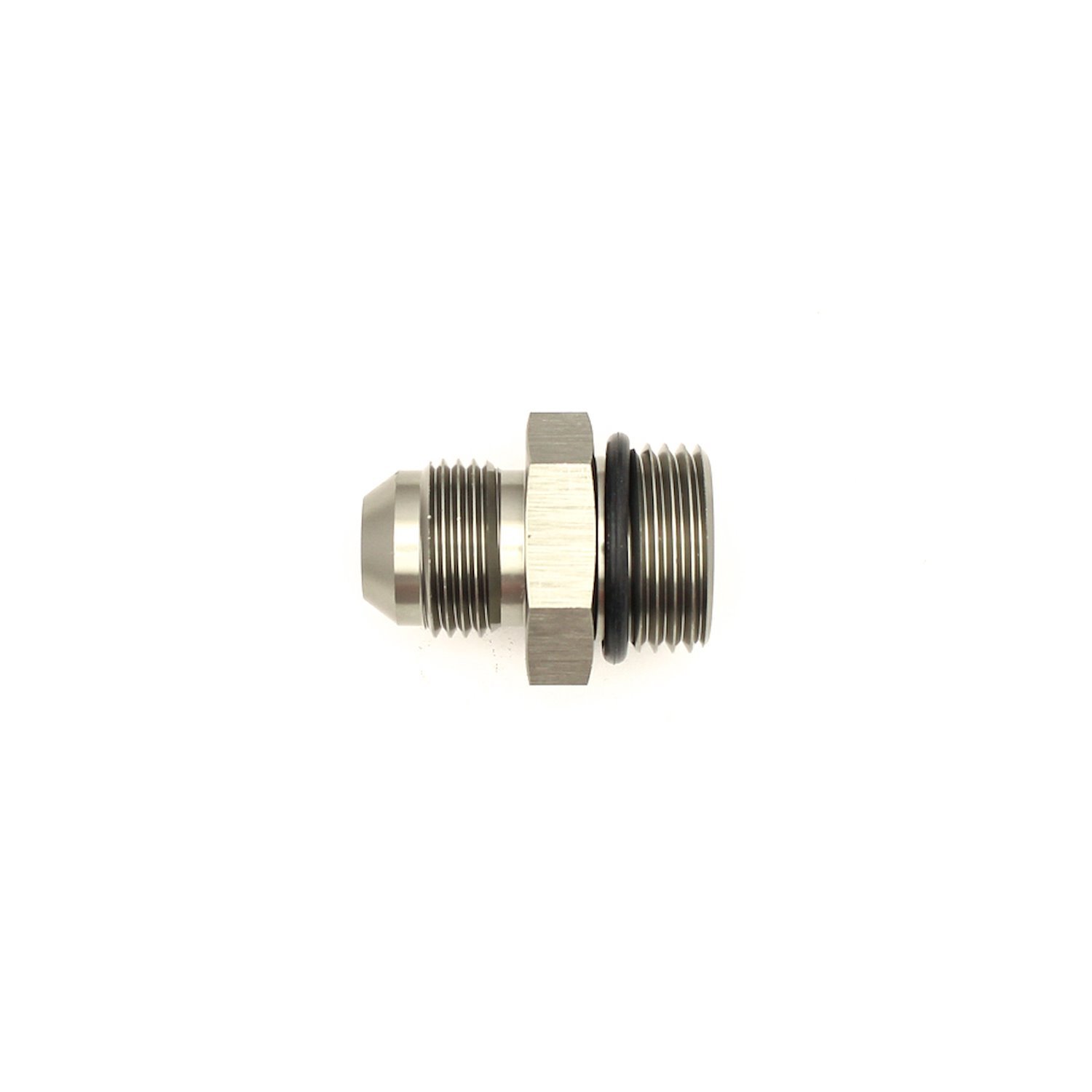 6020406 10AN ORB Male to 8AN Male Flare Adapter (Incl O-Ring) Anodized DW Titanium