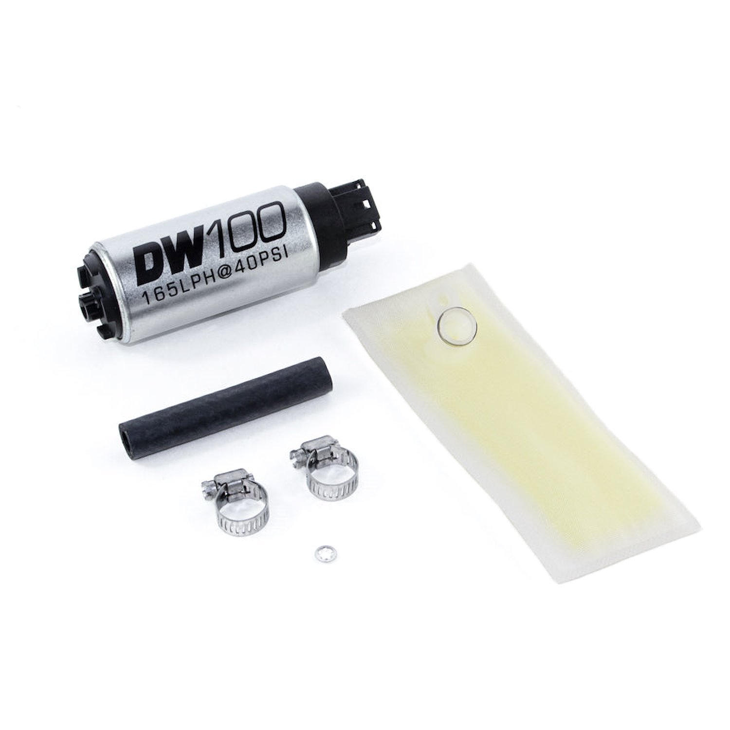 91010846 DW100 series 165lph in-tank fuel pump w/ install kit for Integra 94-01 and Civic 92-00 OE REPLACEMENT