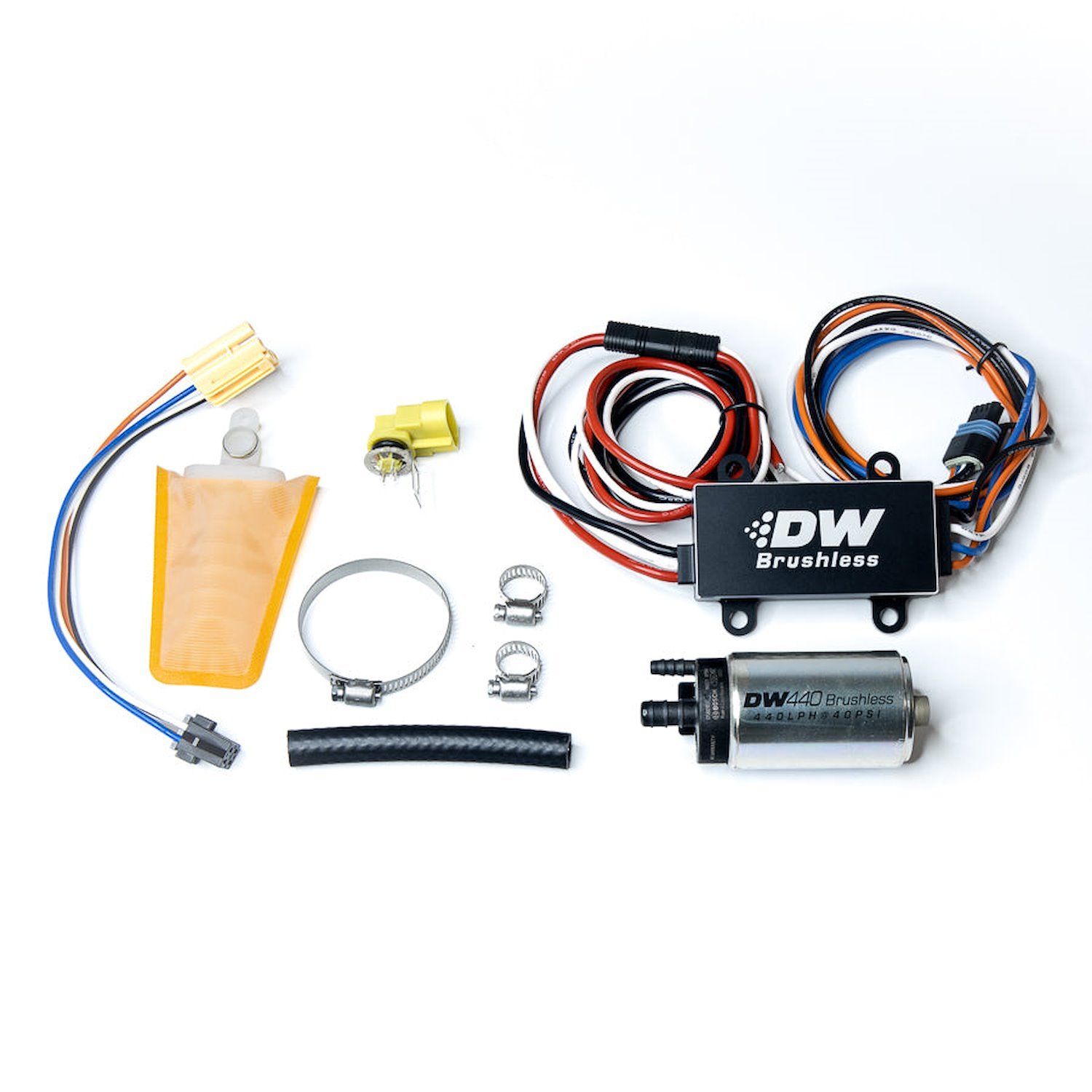 9441C1020903 440lph In-tank Brushless Fuel Pump with speed Controller & Install Kit