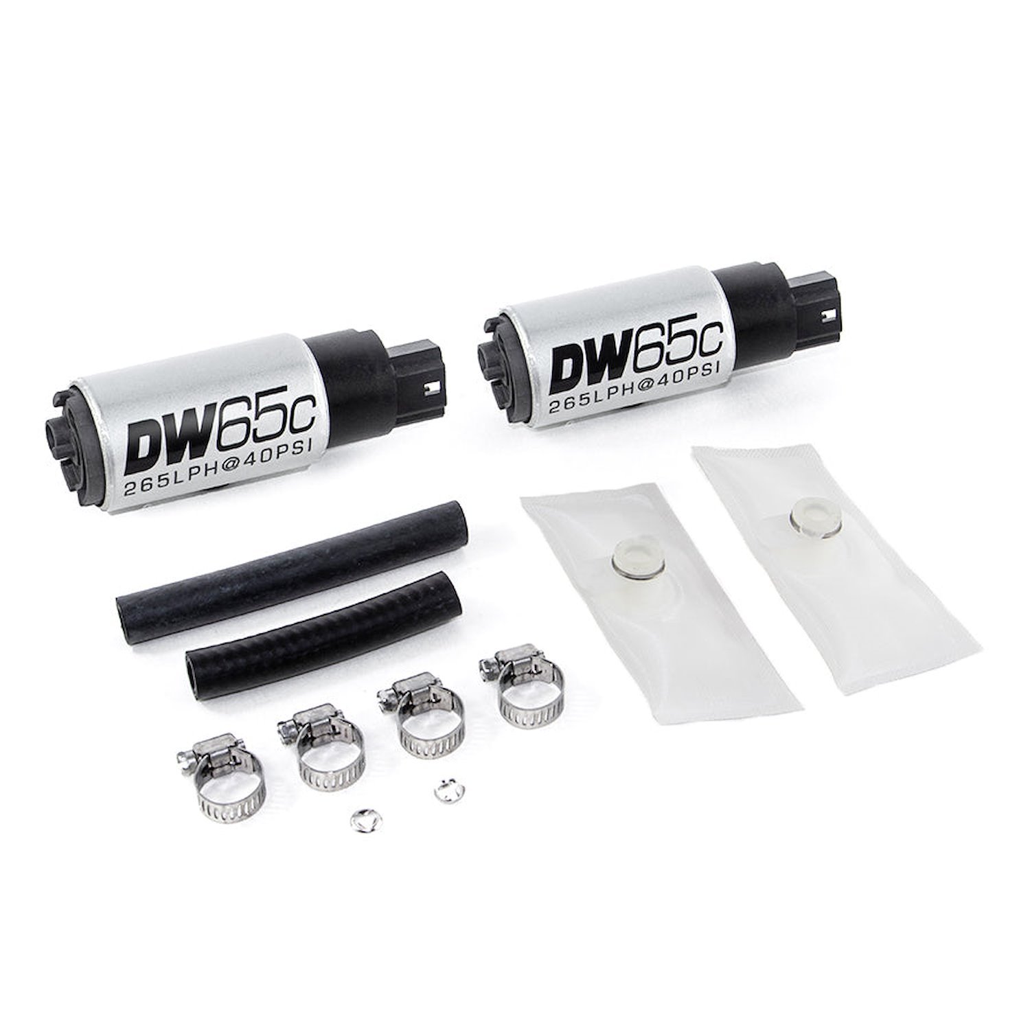 96511013 DW65C Series 265lph Compact Fuel Pump without mounting clips and Install Kit