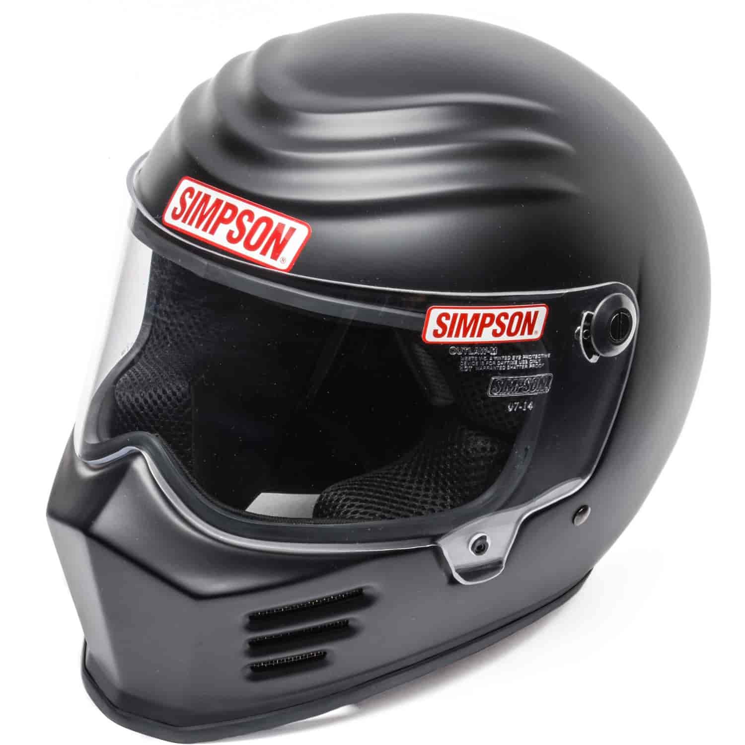 Outlaw Bandit Helmet Snell M 2015 Rated