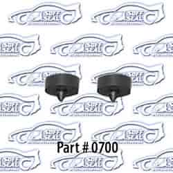 Trunk Lid Bumpers 53-54 Chevrolet