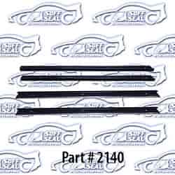 Window Weatherstrip Replacement Style 61-62 Chevrolet Impala, Convertible