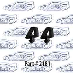 Hood Side Bumpers 63-64 Chevrolet Biscayne, Impala, Bel Air, 64 Chevelle