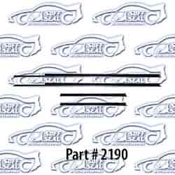 Window Weatherstrip Replacement Style 63-64 Chevrolet Impala Convertible