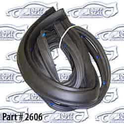 Door Weatherstrip - Rear, W/ Clips 85-90 Buick Park Ave, Electra, Old 98