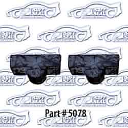 Rear Hood Bumpers 68-72 Chevrolet Chevelle