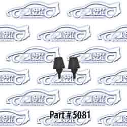 License Plate Bumpers - Rear 66-67 Chevrolet Chevelle, El Camino