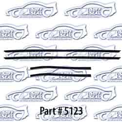 Window weatherstrip for 69 Chevrolet Chevelle Convertible