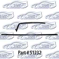 Window weatherstrip, original style with round bead, outers 70-72 Chevrolet Chevelle 2 Door Hardtop