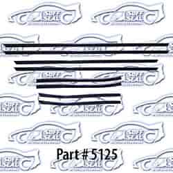 Window weatherstrip for 70-72 Chevrolet Chevelle Convertible