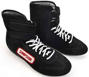 High-Top Driving Shoes Black