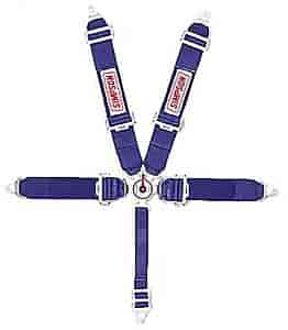 Lever Camlock 5-Point Individual Harness 55" Lap Belt