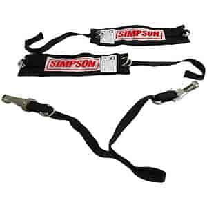 Simpson Y Strap Arm Restraint 36001BK - J J Motorsports