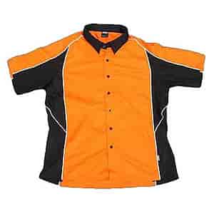 Talladega Crew Shirt Orange & Black