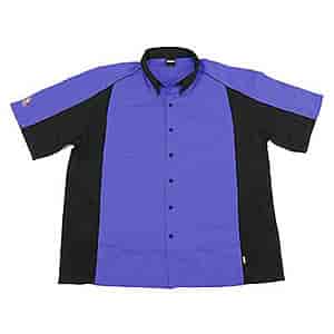 Talladega Crew Shirt Blue & Black