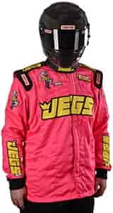 JEGS Limited Edition SFI-5 Fire Jacket A Percentage of the Proceeds Go To Racing For Cancer Research