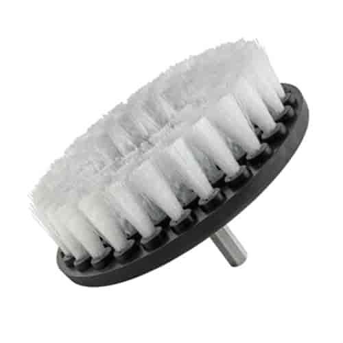 Carpet Brush with Drill Attachment Light Duty Gray
