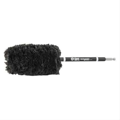 Power Woolie Synthetic Microfiber Wheel Brush with Drill Adapter