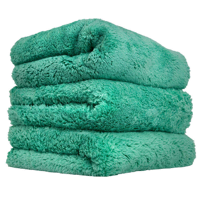 Chemical Guys MIC32103: Shaggy Fur-Ball Microfiber Towels Blue 3 Pack - JEGS