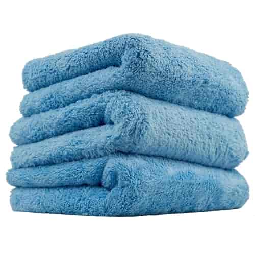 Edgeless Microfiber Towel Blue 3 Pack
