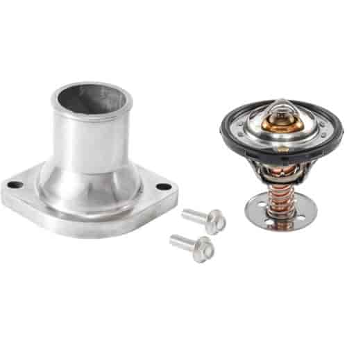 LS 160° Thermostat And Housing Kit Includes: LS Straight Thermostat Housing