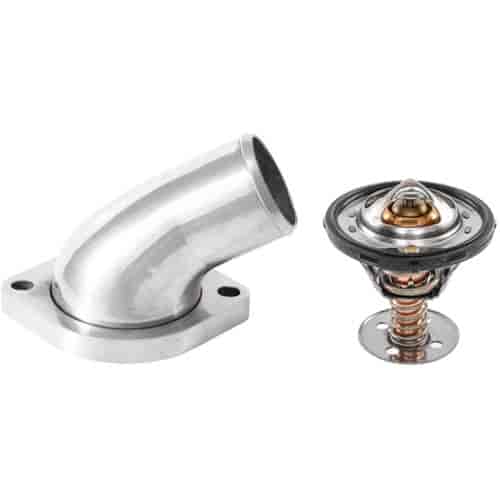 LS 160° Thermostat And Housing Kit Includes: LS Swivel Thermostat Housing